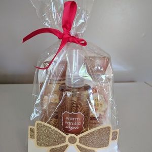 Bath & Body Works gift set Warm Vanilla Sugar